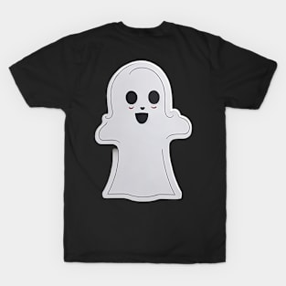 Cut Ghost Sticker Sheet: Fun and Adorable Designs for Crafts T-Shirt